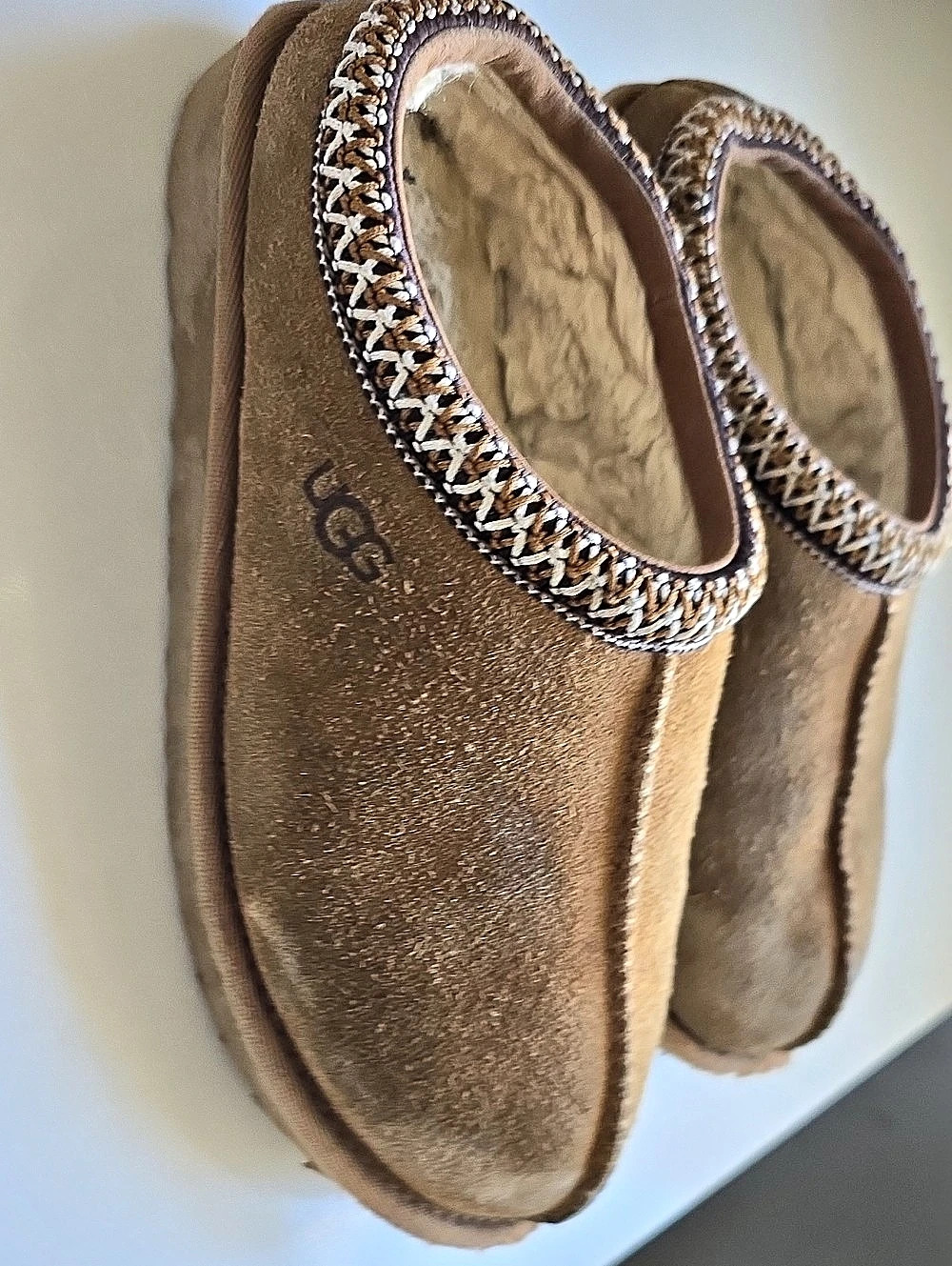 UGG Tasman Slipper Brown Embellished Flats